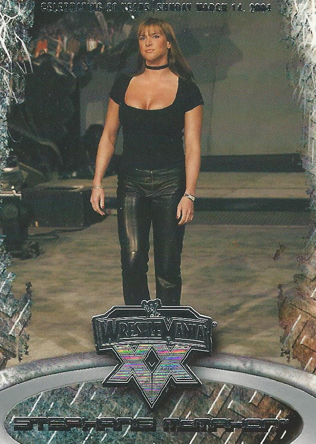 WWE Fleer Wrestlemania XX 2004 Stephanie McMahon #31