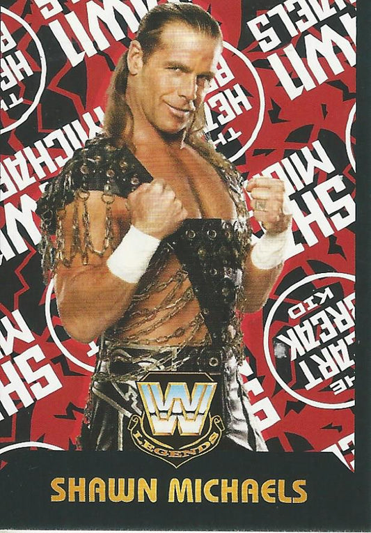WWE Panini 2022 Sticker Collection Shawn Michaels #379