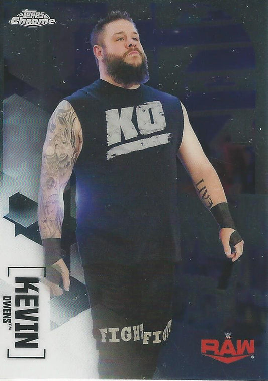WWE Topps Chrome 2020 Kevin Owens #37