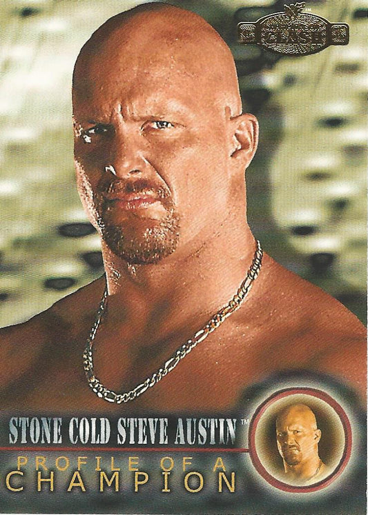 WWF Fleer Championship Clash 2001 Stone Cold Steve Austin #49