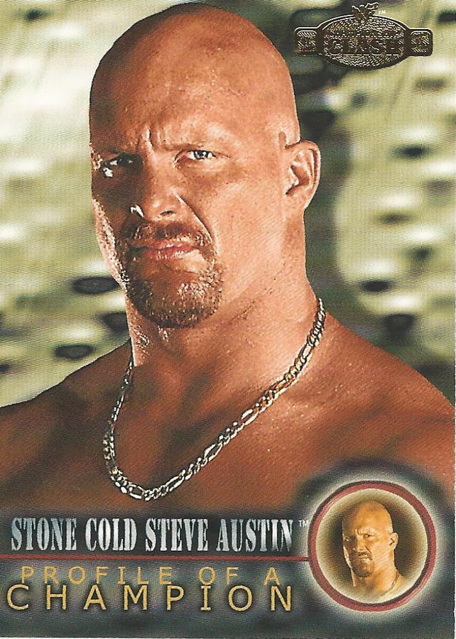 WWF Fleer Championship Clash 2001 Stone Cold Steve Austin #49