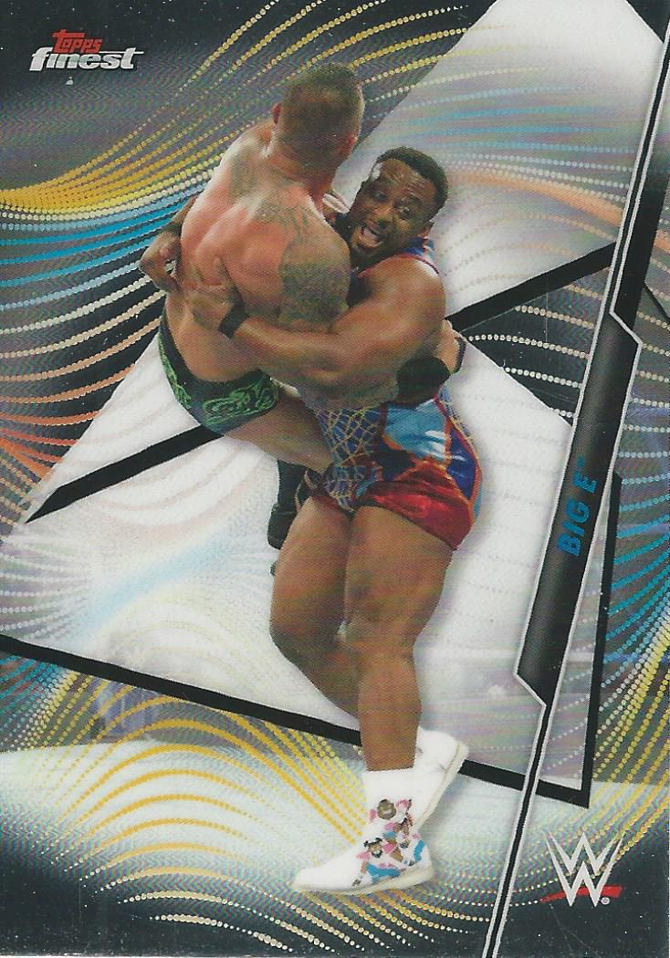 WWE Topps Finest 2020 Big E #37