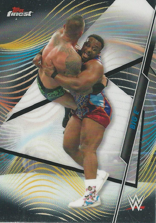 WWE Topps Finest 2020 Big E #37