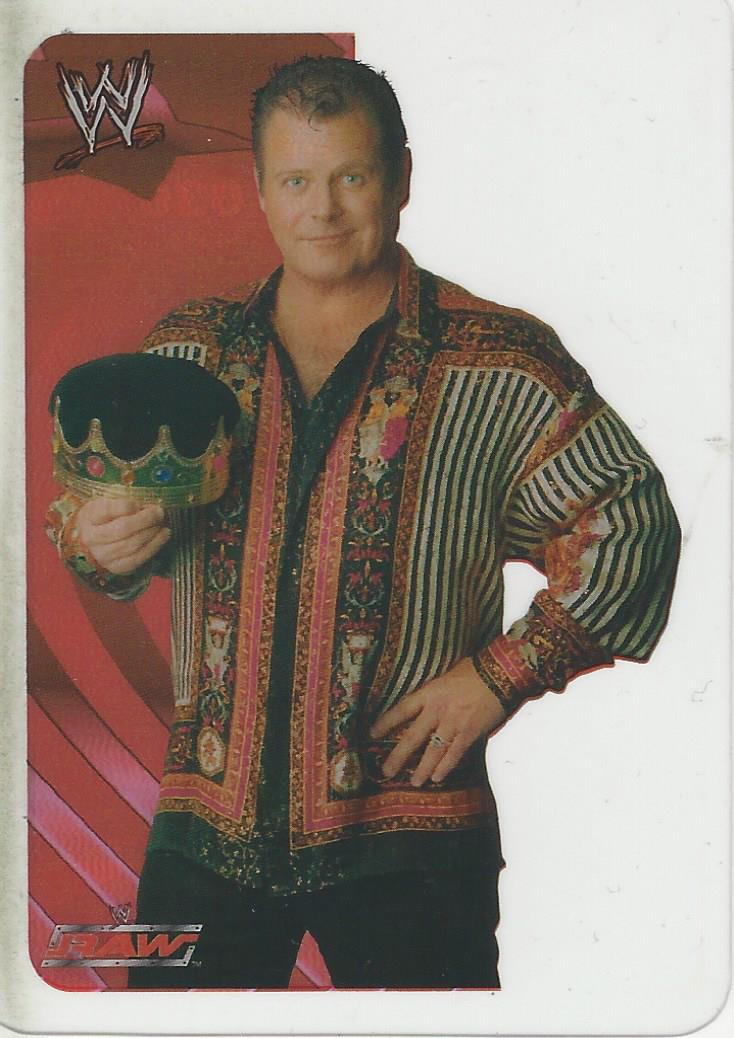 WWE Edibas Lamincards 2005 Jerry Lawler #36