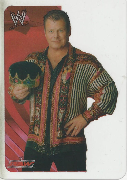 WWE Edibas Lamincards 2005 Jerry Lawler #36