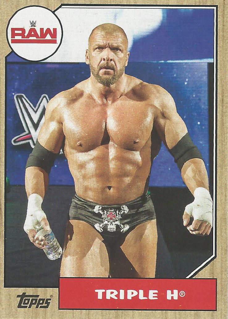 WWE Topps Heritage 2017 Triple H #37