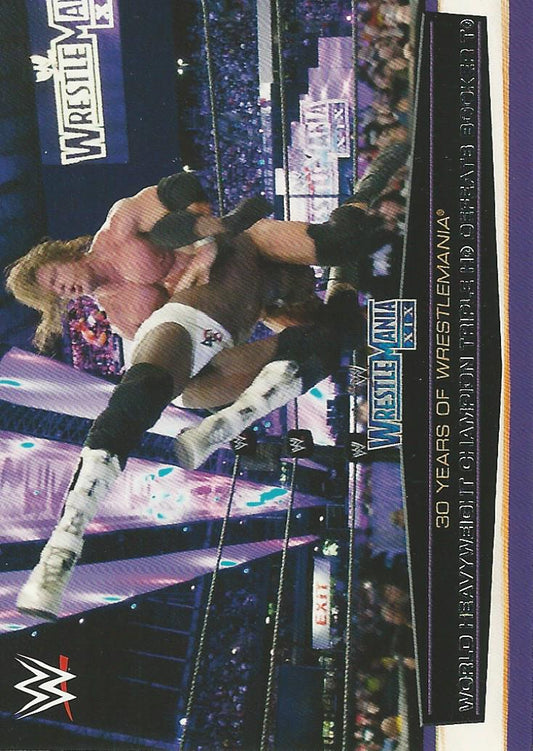 WWE Topps Road to Wrestlemania 2014 Triple H 37 of 60 trading card PW Catalog