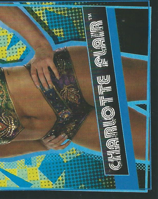 WWE Topps Road to Wrestlemania Stickers 2021 Charlotte Flair #37