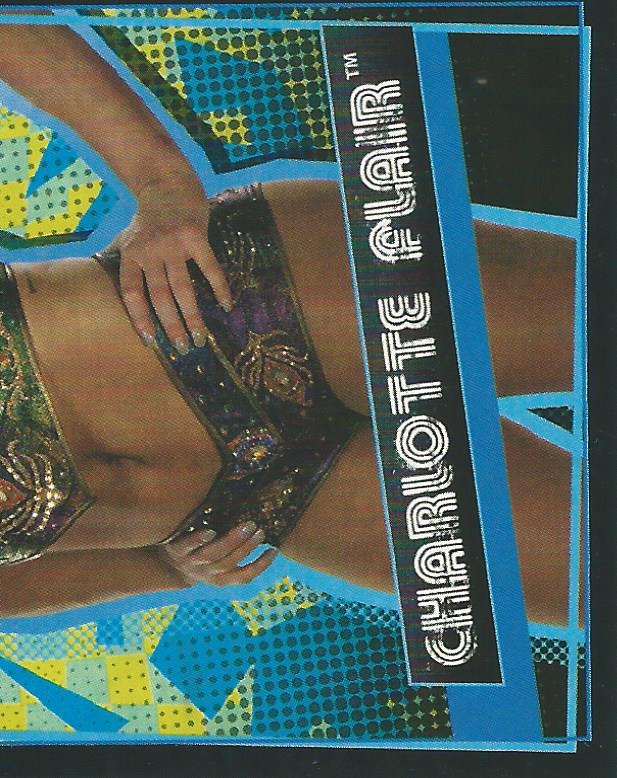 WWE Topps Road to Wrestlemania Stickers 2021 Charlotte Flair #37