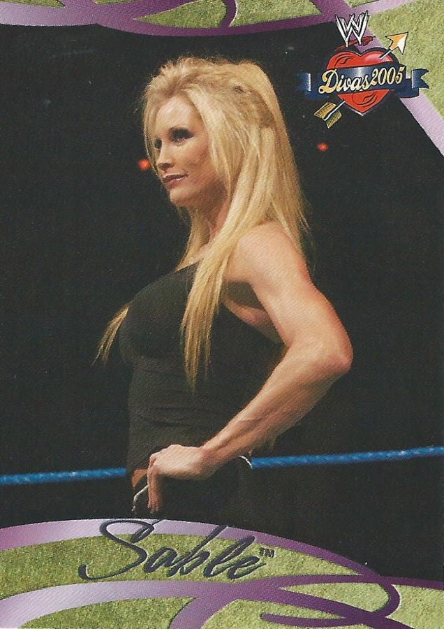 WWE Fleer Divas 2005 Sable #37