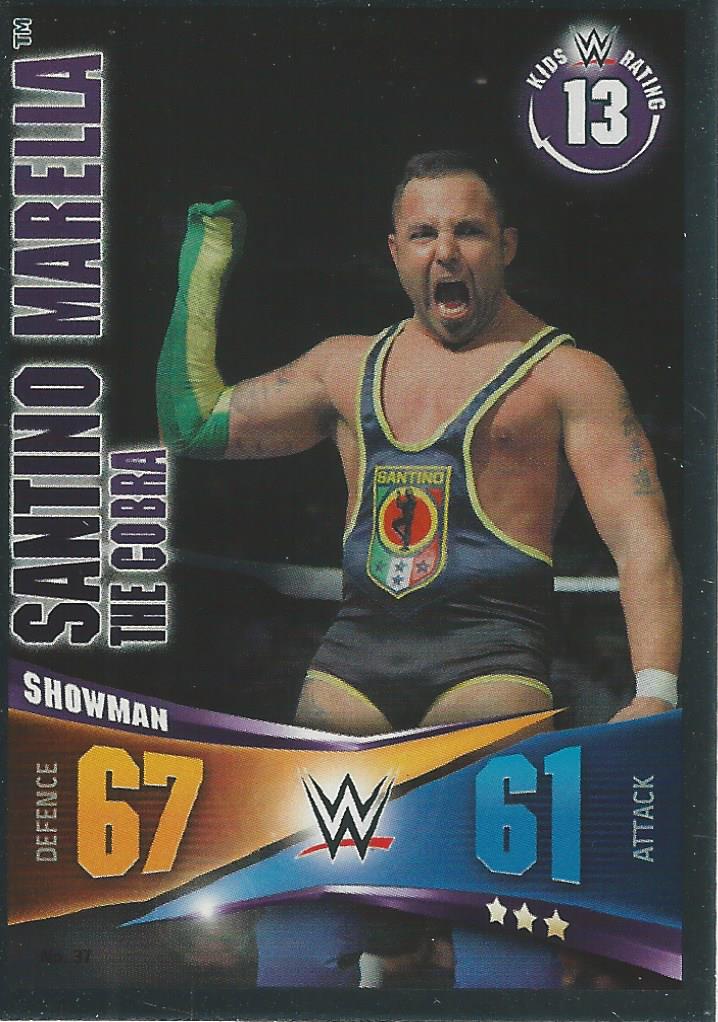 WWE Topps Slam Attax Rivals 2014 Santino Marella #37