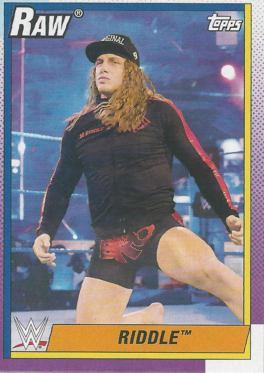 WWE Topps Heritage 2021 Riddle #37