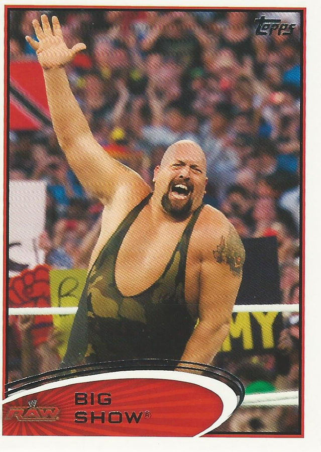 WWE Topps 2012 Big Show #37