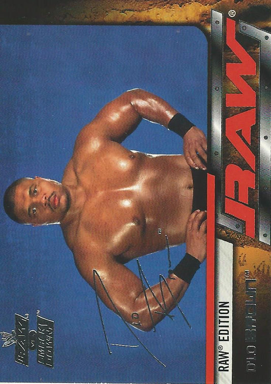 WWE Fleer Raw vs Smackdown 2002 D-Lo Brown #37
