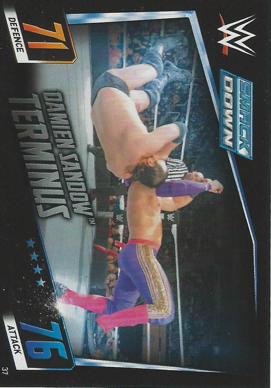 WWE Topps Slam Attax 2015 Then Now Forever Damien Sandow #37