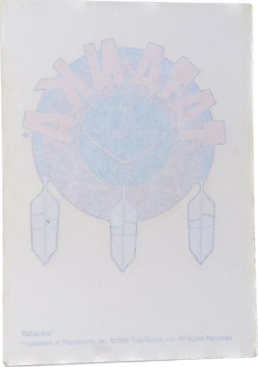WWF Tattoos 1994 Tatanka Logo from Germany