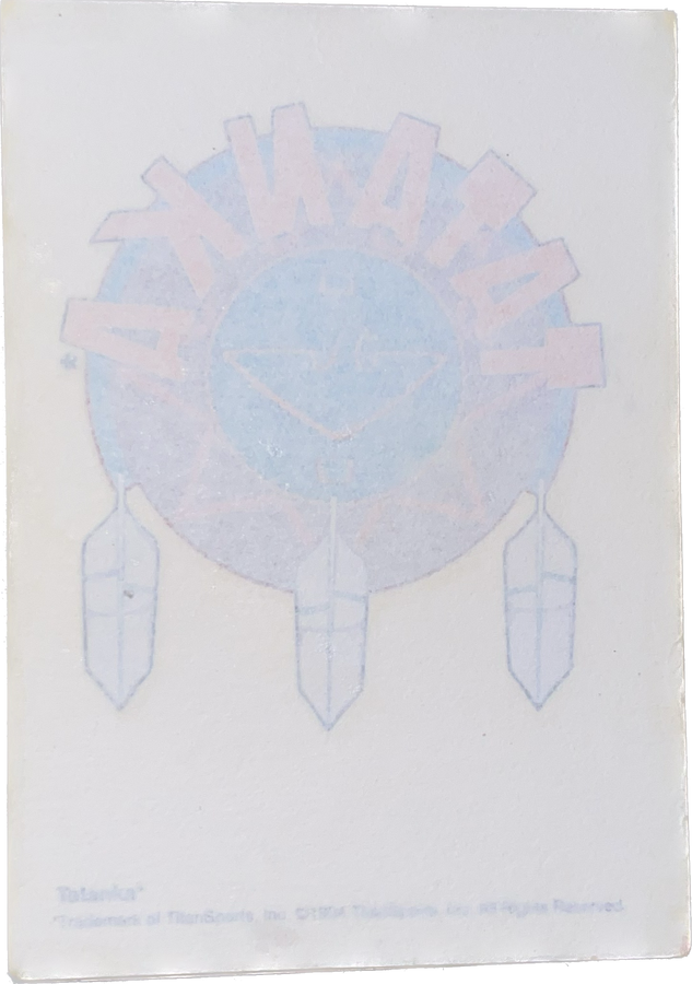 WWF Tattoos 1994 Tatanka Logo from Germany