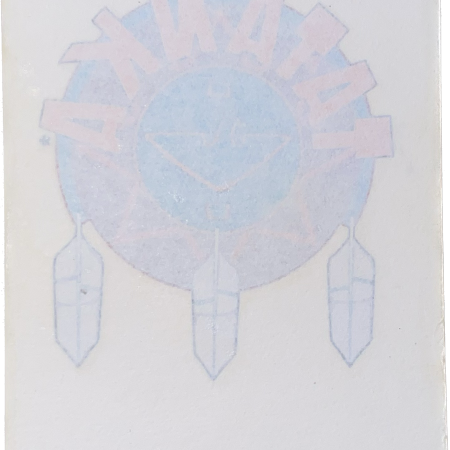 WWF Tattoos 1994 Tatanka Logo from Germany Pwcatalog