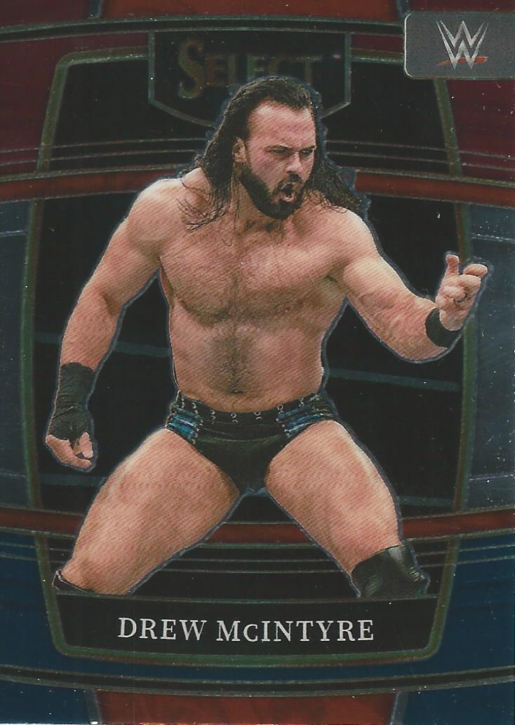 WWE Panini Select 2022 Red/Silver/Blue Drew McIntyre #37