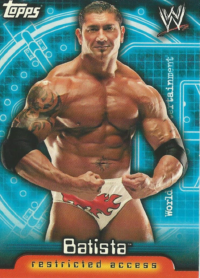 WWE Topps Insider 2006 US Batista #37