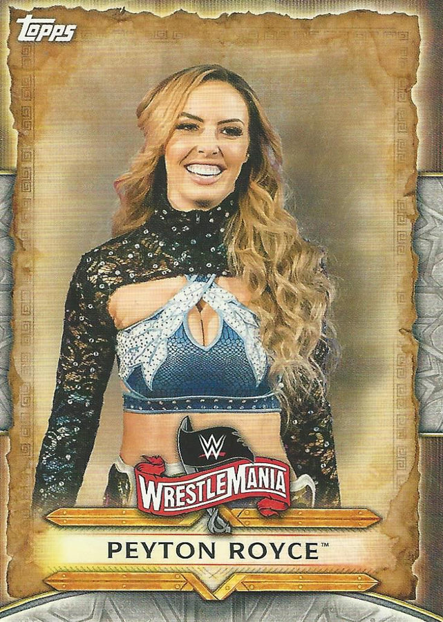 WWE Topps Road to Wrestlemania 2020 Peyton Royce WM-37 trading card PW Catalog
