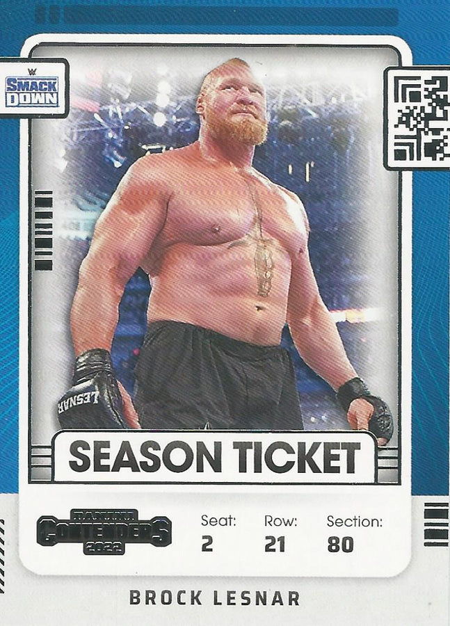 WWE Panini Chronicles 2022 Brock Lesnar #105