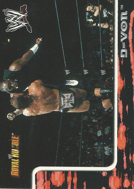 WWE Fleer Royal Rumble 2002 D-Von Dudley #37