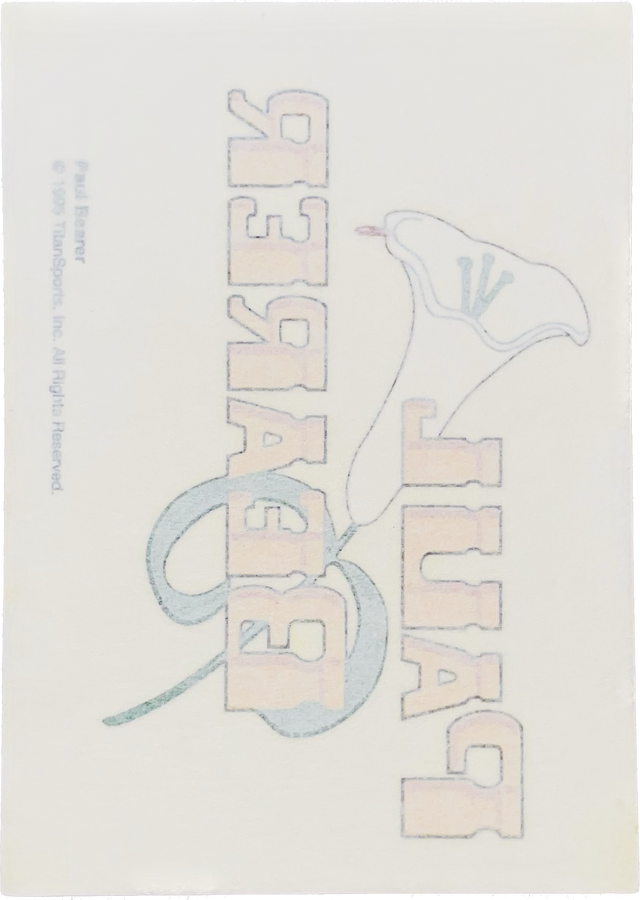 WWF Tattoos 1995 Paul Bearer Logo from Germany