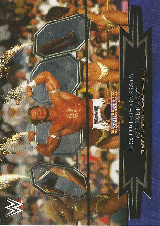 WWE Topps Road to Wrestlemania 2015 Lex Luger 7 of 30 trading card PW Catalog