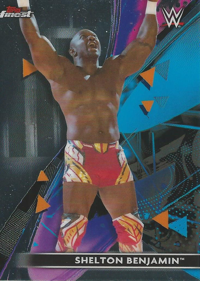 WWE Topps Finest 2021 Shelton Benjamin #37