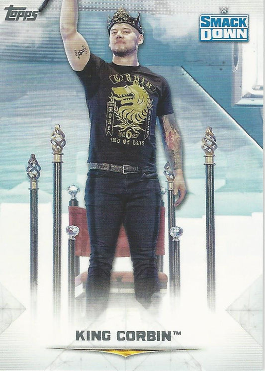 WWE Topps Undisputed 2020 King Corbin #37