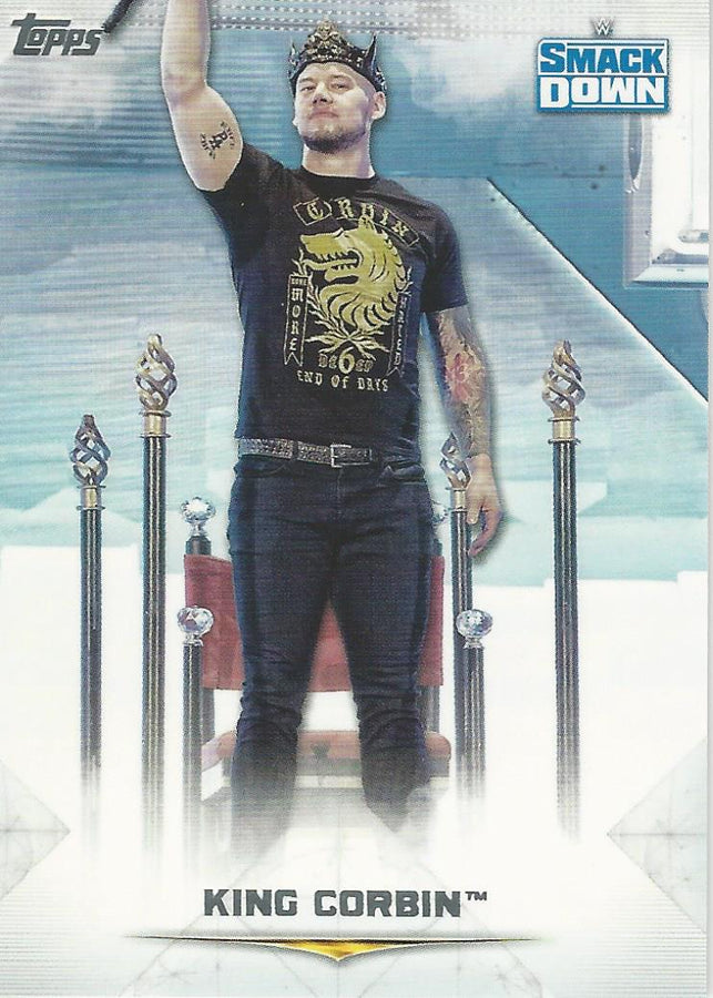 WWE Topps Undisputed 2020 King Corbin #37