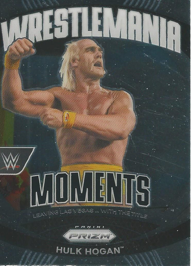 WWE Panini Prizm 2024 Wrestlemania Moments Hulk Hogan #26