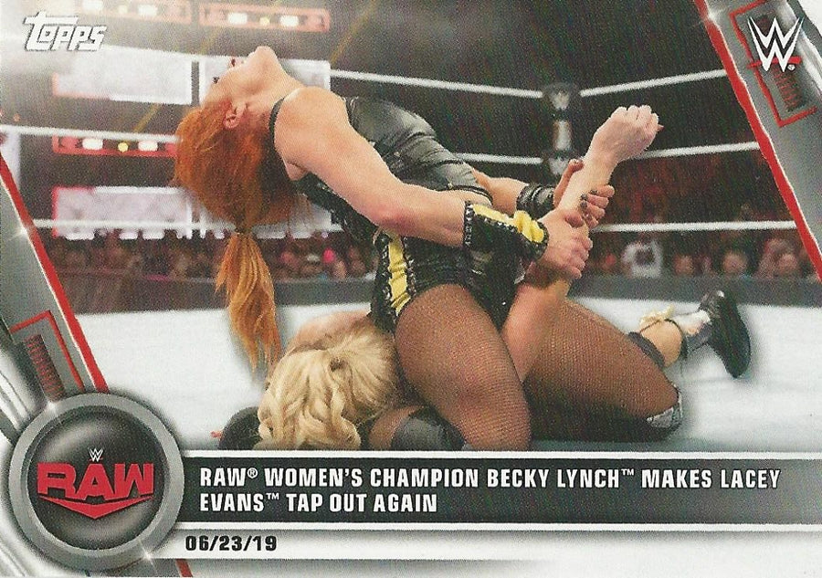 WWE Topps Women Division 2020 Becky Lynch #37