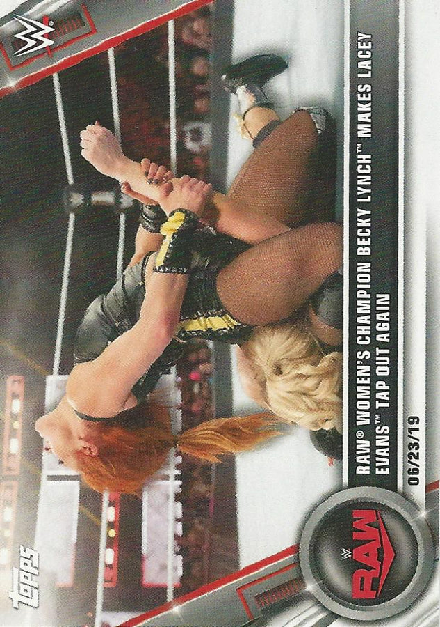 WWE Topps Women Division 2020 Becky Lynch #37