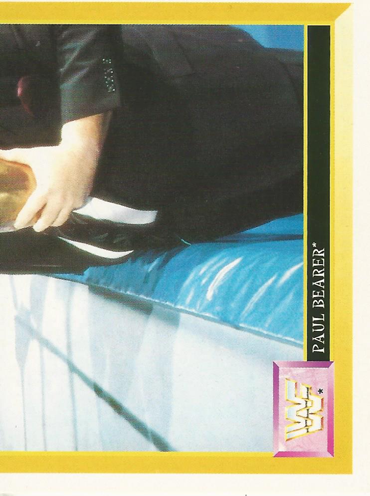WWF Merlin Sticker 1994 Paul Bearer #37