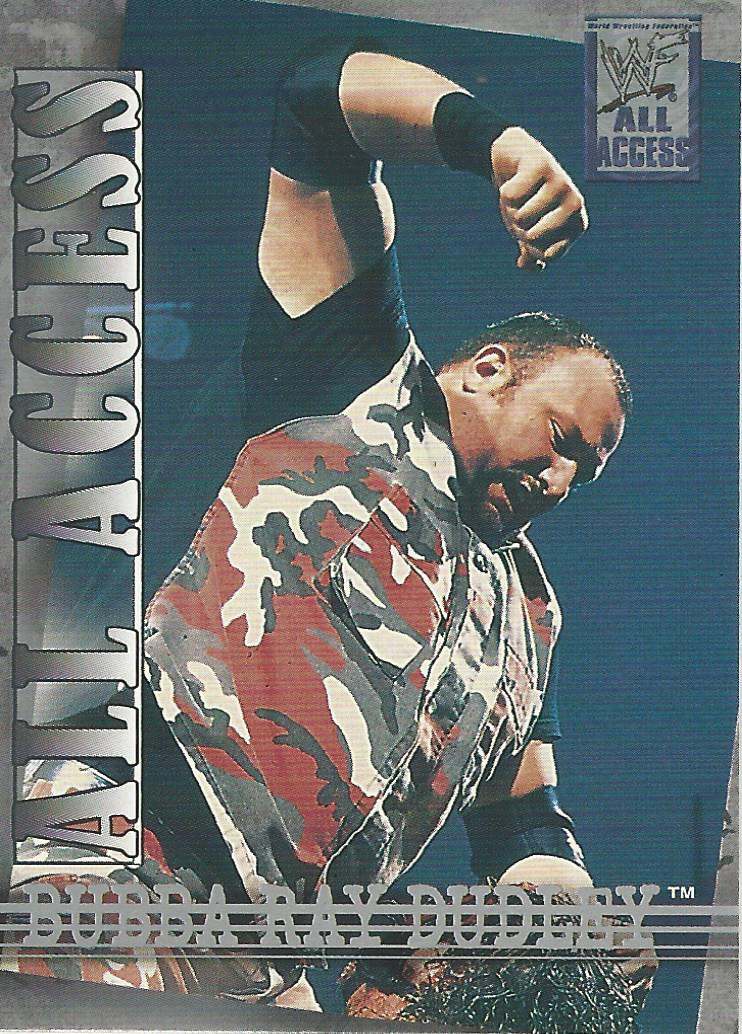 WWF Fleer All Access 2002 Bubba Ray Dudley #37