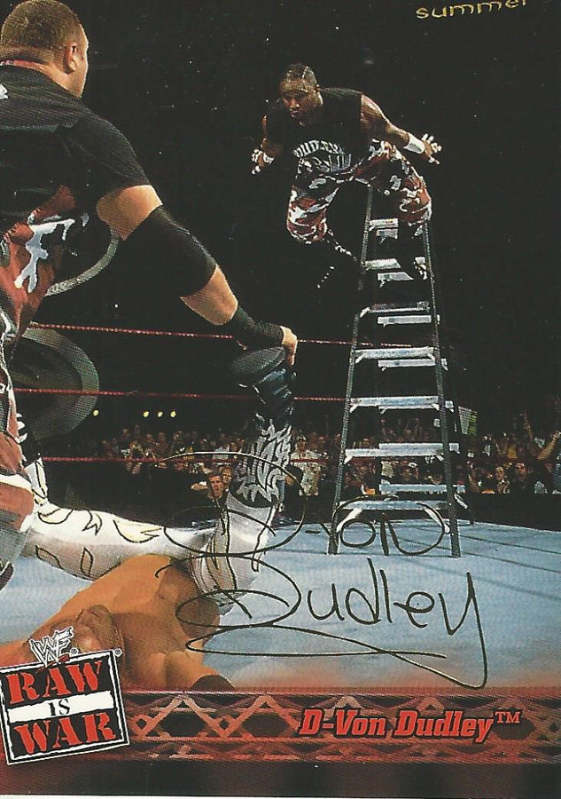WWF Fleer Raw 2001 D-Von Dudley #37