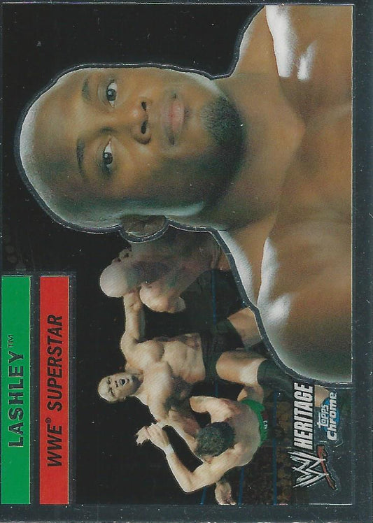 WWE Topps Chrome Heritage 2006 Bobby Lashley #37