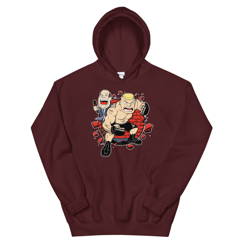 Brock Lesnar & Paul Heyman "The Beast & The Advocate" Pullover Hoodie Sweatshirt