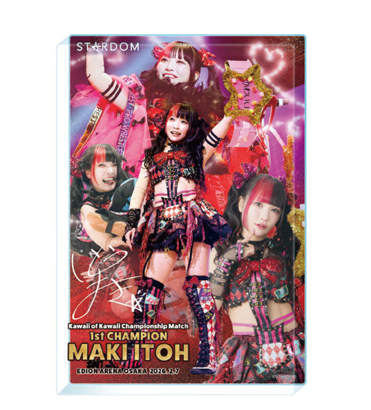 Maki Itoh Cute of the Cute Championship Acrylic Block [Pre-Order] Other Goods PW Catalog