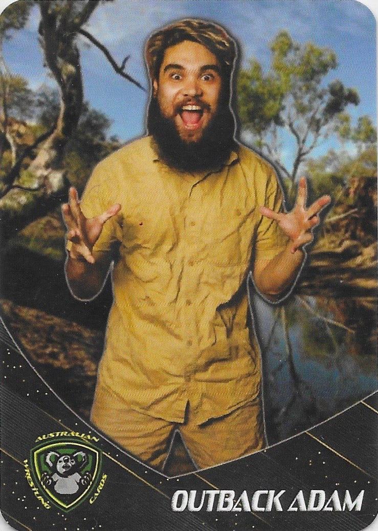Outback Adam trading card PW Catalog