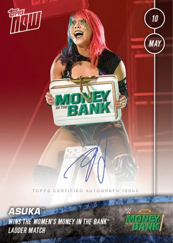 Asuka Wins the Women’s Money in the Bank Ladder Match