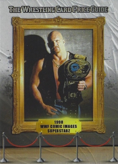 1998 WWF Comic Images Superstarz – “Stone Cold” Steve Austin trading card PW Catalog