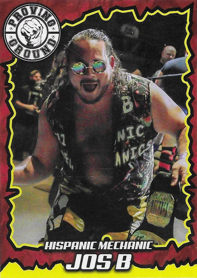 Hispanic Mechanic JOS B trading card PW Catalog