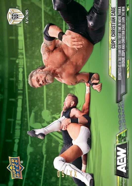 Cope, Christian Cage – Reunited AS a TAG Team for the First Time in More Than a Decade, Cope and Christian Cage Earn the Win
