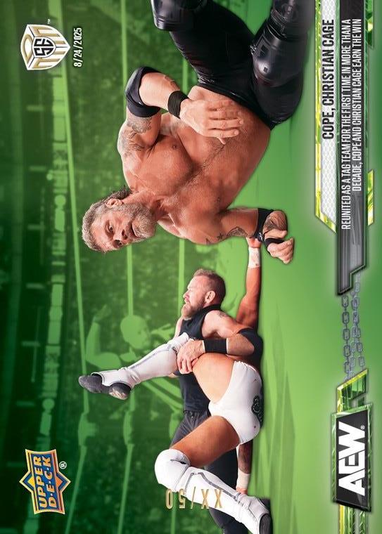 Cope, Christian Cage – Reunited AS a TAG Team for the First Time in More Than a Decade, Cope and Christian Cage Earn the Win