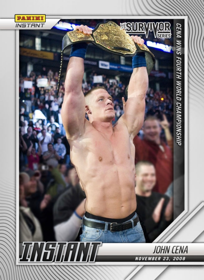 John Cena – Cena Wins Fourth World Championship