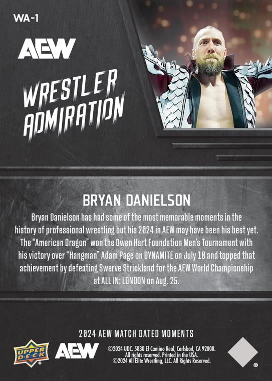 Wrestler Admiration – Bryan Danielson