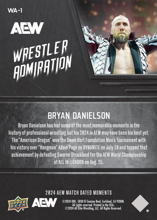 Wrestler Admiration – Bryan Danielson